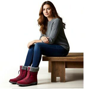 SALE: Women's FASHION winter boots, NWOT Size 11.5